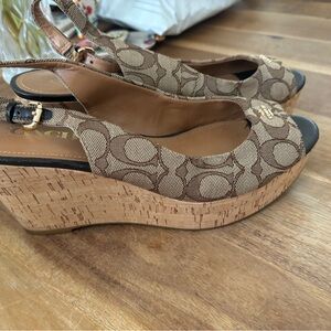 Coach wedge women’s shoes